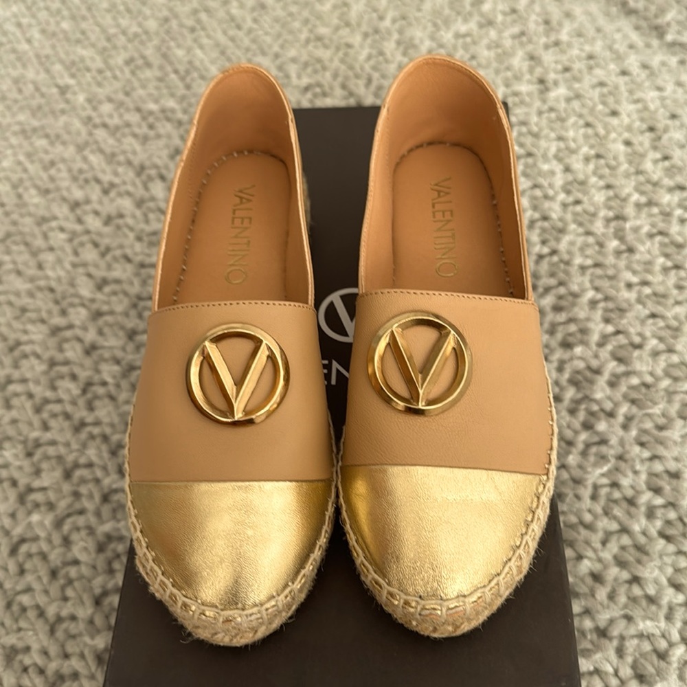 valentino pineta learher espadrilles - Picture 3 of 6